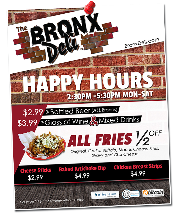 Bronx Deli Home of the BIG Mouth Sandwich!