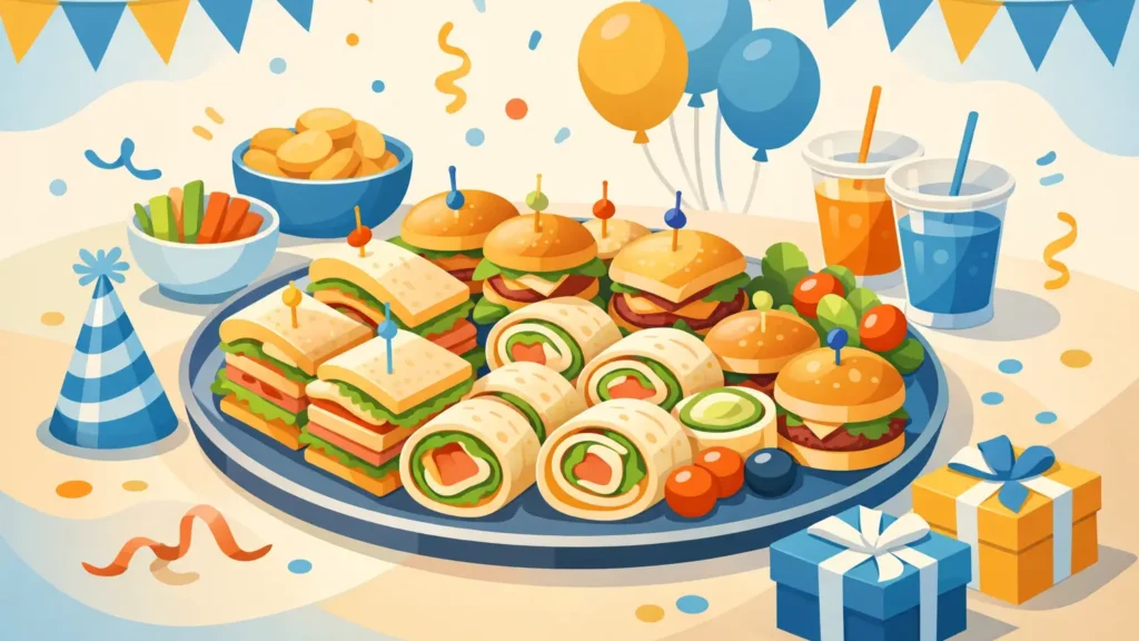 Birthday Party Sandwich Platter Ideas That Win