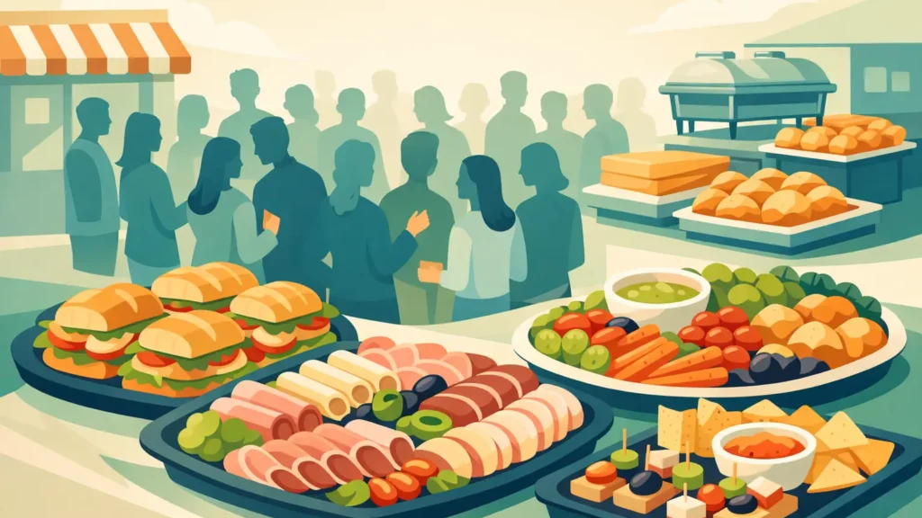 How to Order Deli Catering for a Hungry Crowd