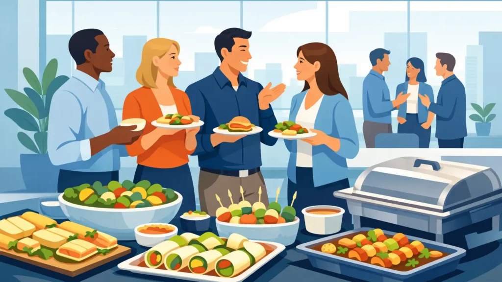 Office Lunch Catering Pontiac Teams Remember