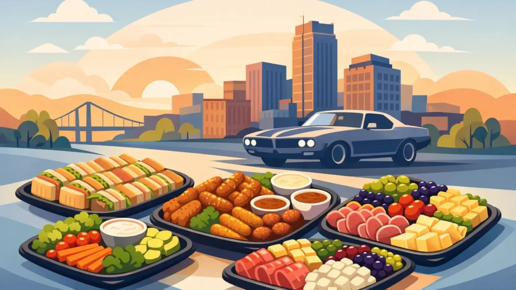Party Food Trays Pontiac for Big Appetites