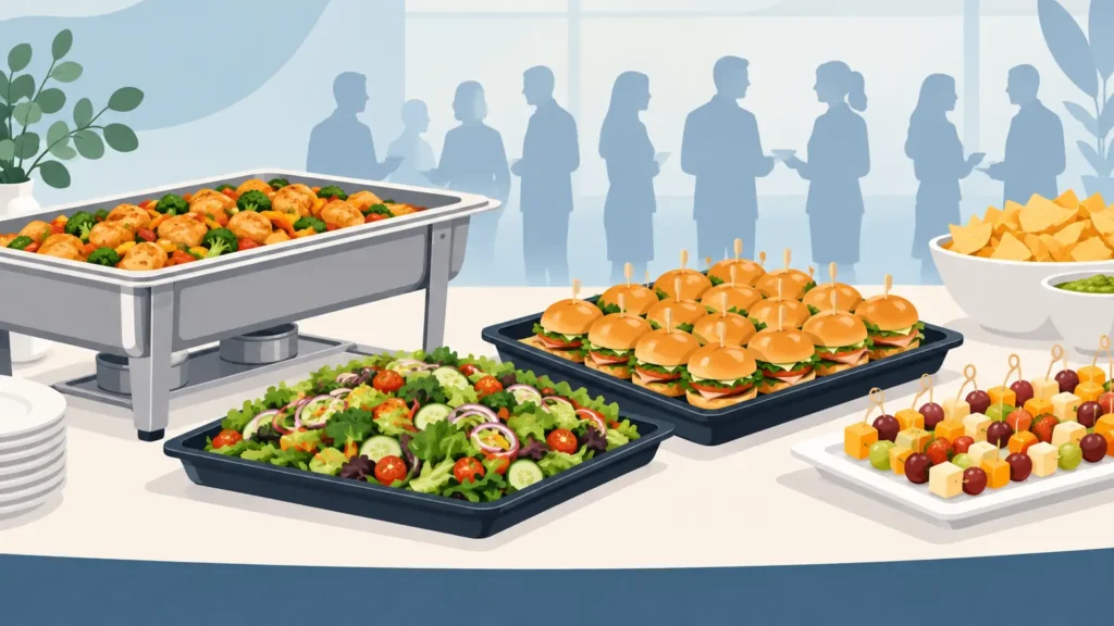 Catering Tray Comparison for a Crowd That Eats