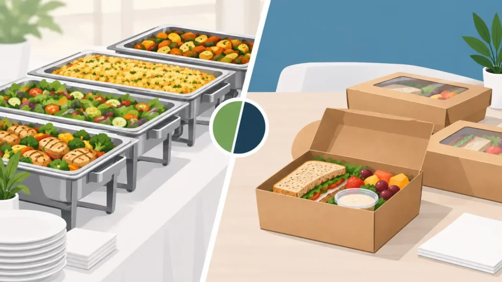 Catering Trays Versus Boxed Lunches for Your Event
